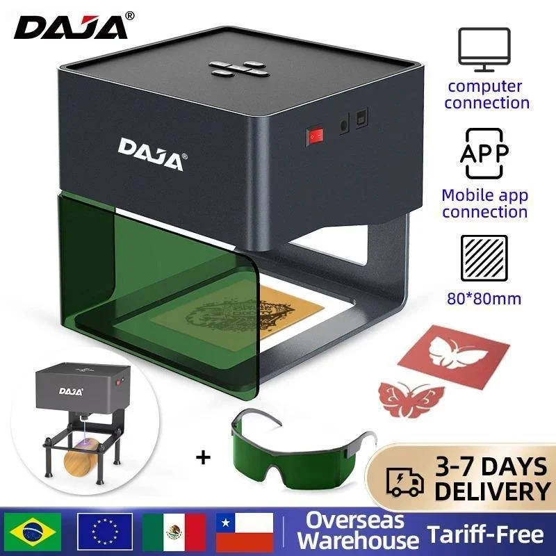 מכונת חריטה בלייזר DAJA DJ6 עכשיו במחיר מטורף