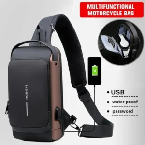 תיק נגד גניבות עם טעינת USB הפתרון המושלם לנסיעות בטוחות
