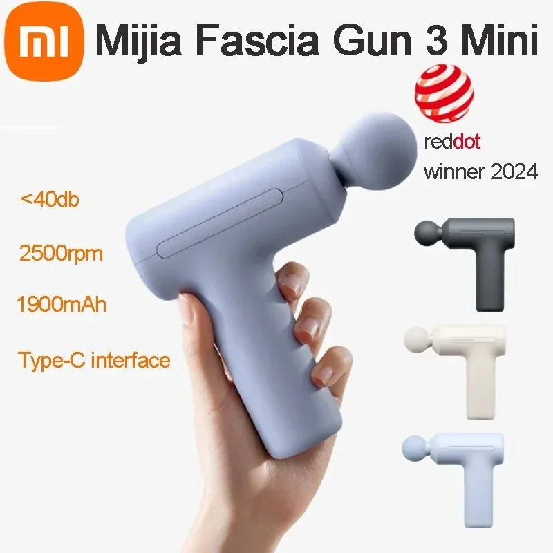 אקדח מסאז מיני Xiaomi Mijia Fascia 3C דגם חדש ומשופר