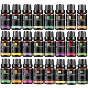 שמן אתרי טבעי MAYJAM 10ML לבנדר יסמין אקליפטוס ועוד