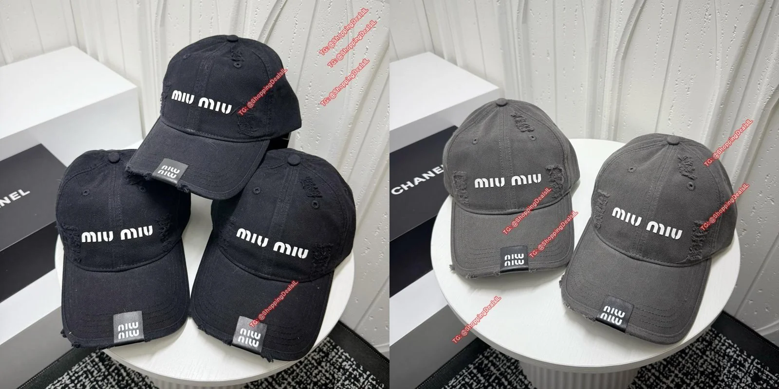 האקססורי שיסגור לכן את הסטייל של הקיץ הקרוב כובע MIU MIU במגוון צבעים מרעננים