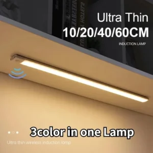 תאורת LED אלחוטית עם חיישן תנועה לארונות ומטבחים