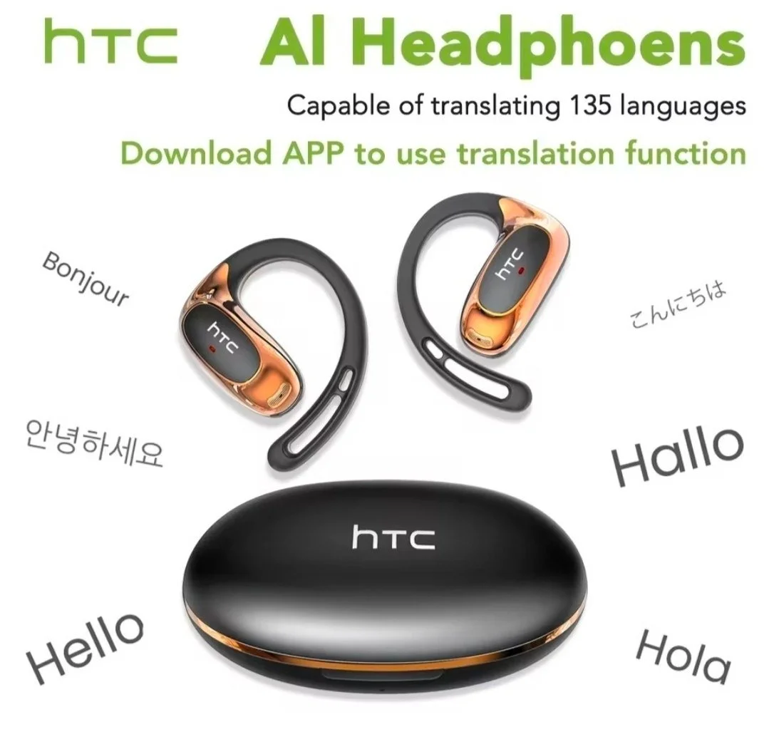 ירידת מחיר מעולה על אוזניות תרגום של HTC