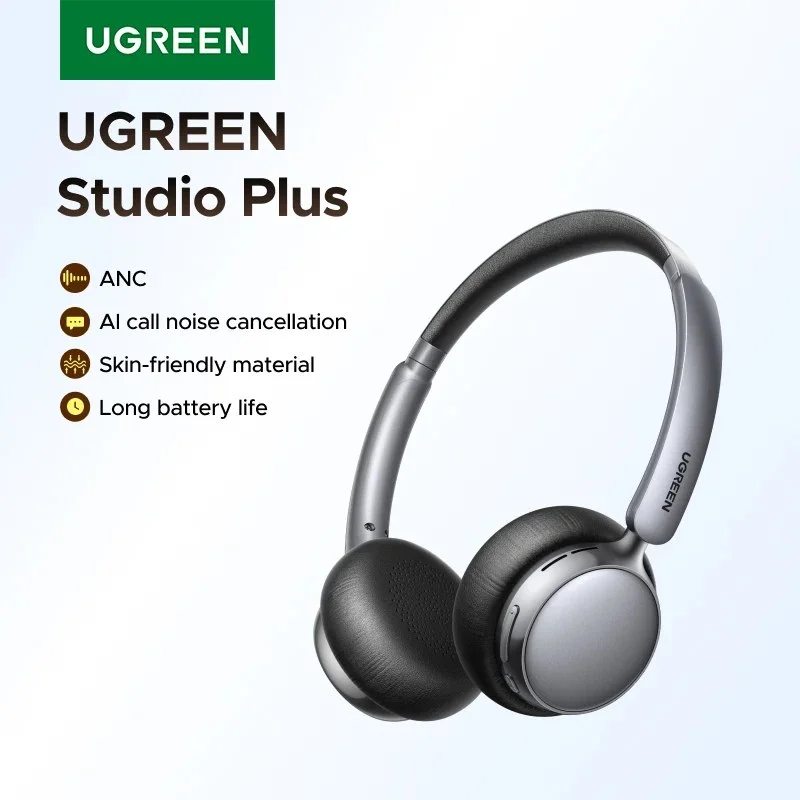 מוצר אוזניות אלחוטיות UGREEN Studio Plus - סקירה מקיפה ובמחיר מעולה