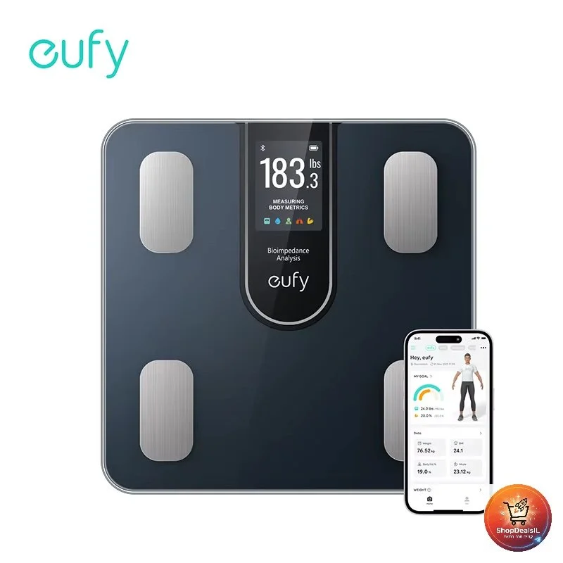 משקל חכם eufy C20 שוב במחיר מעולה