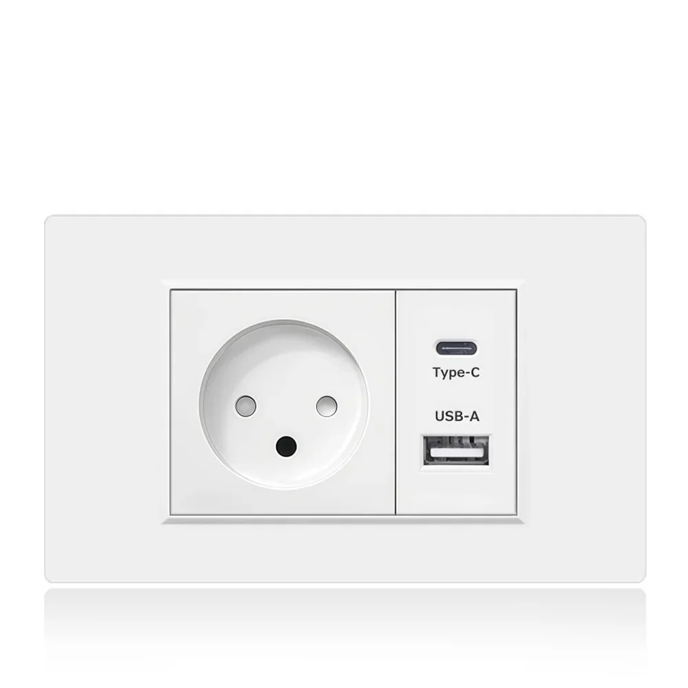 סקירת שקע חשמל ישראלי עם יציאות USB-A ו-USB-C ב-21 שקלים