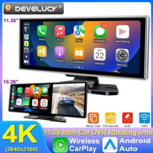 מצלמת רכב 4K עם GPS - הביטחון שלכם על הכביש