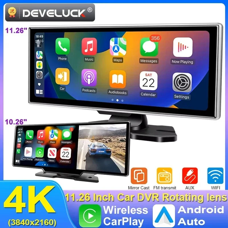 מצלמת רכב 4K עם GPS - הביטחון שלכם על הכביש