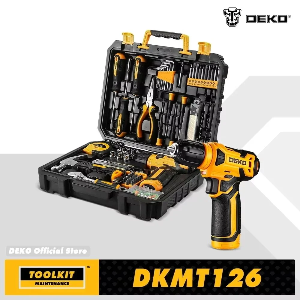 סקירה מקצועית: ערכת כלי עבודה DEKO עם מברגה נטענת 8V