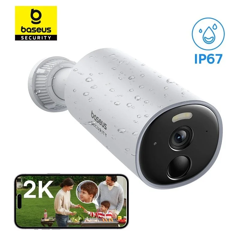 סקירת מצלמת אבטחה אלחוטית Baseus B1 2K