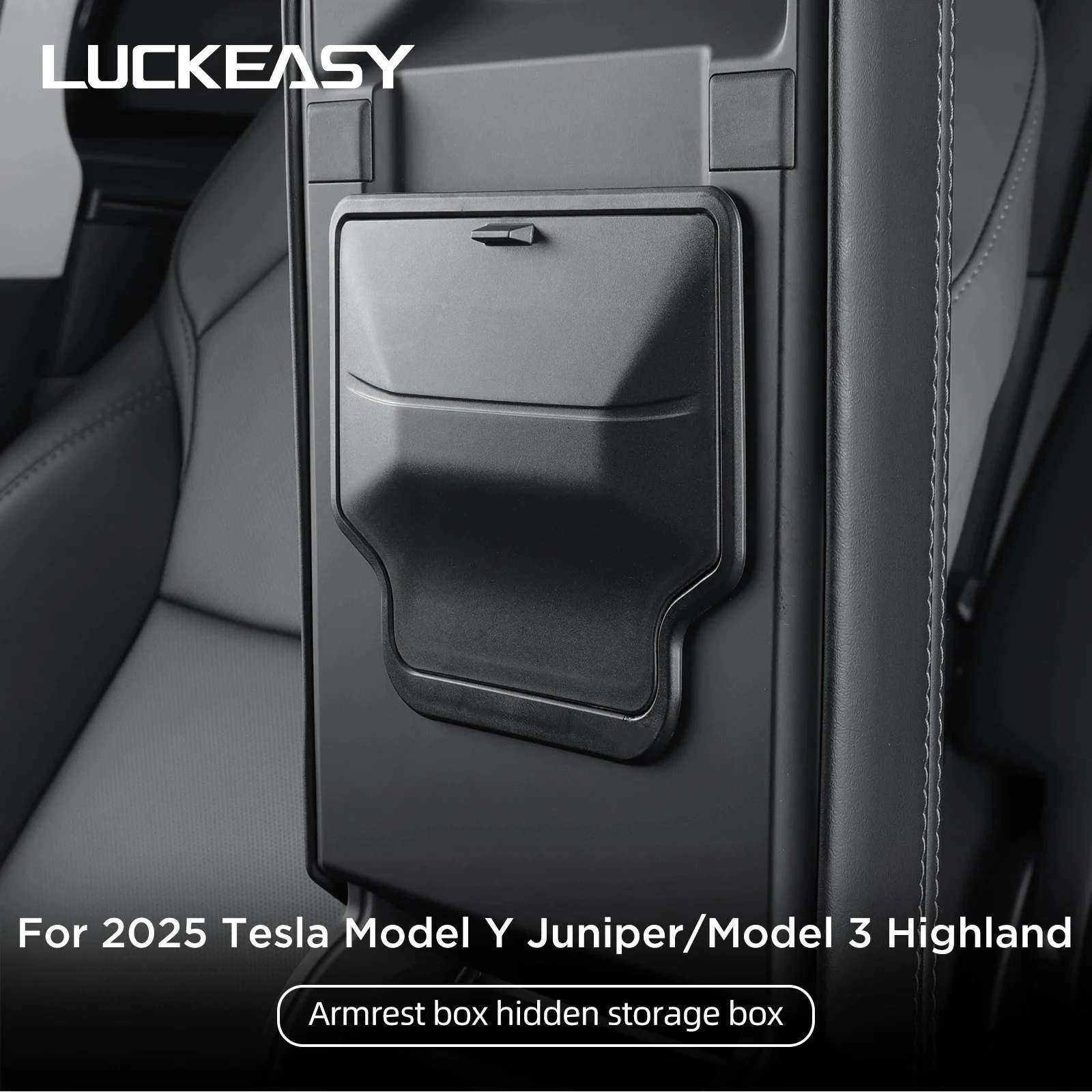 סקירה מקצועית: תיבת משענת היד של LUCKEASY לדגמי Tesla