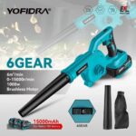 מפוח חשמלי אלחוטי Yofidra הבחירה האולטימטיבית לניקוי בלי מאמץ