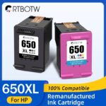 חדש מאליאקספרס מחסנית דיו HP 650XL עם הדפסה איכותית ובעלות משתלמת