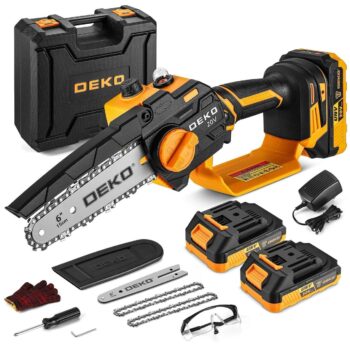 דיל חם מאליאקספרס מסור שרשרת DEKO 550W לגינה ולעץ