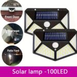 המוצר שמשנה את כללי המשחק פנס סולארי 100 LED עם חיישן תנועה