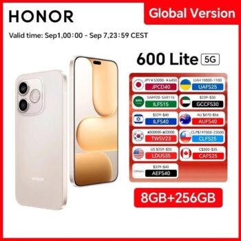 HONOR 600 Lite 5G סמרטפון חכם ומשתלם שכדאי להכיר השבוע
