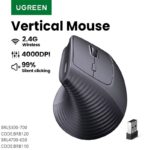 עכבר אלחוטי ארגונומי אנכי UGREEN חוויה נוחה ומדויקת במחיר משתלם