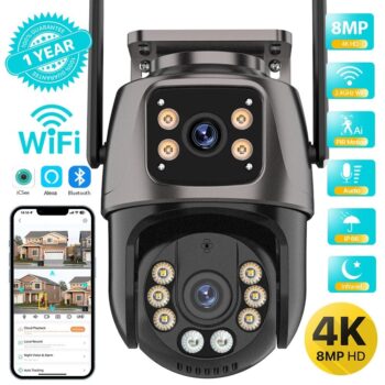 סקירה מעמיקה ומקיפה על מצלמת אבטחה חכמה 4K HD הכל על חווית הביטחון
