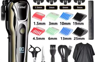 מכונת תספורת מקצועית Kemei PG1990A למה זה המוצר שאתם צריכים בבית השבוע