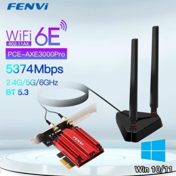 המתאם האלחוטי הבא שאתם הולכים להזמין FENVI AX210 עם טכנולוגיית Wi-Fi 6E