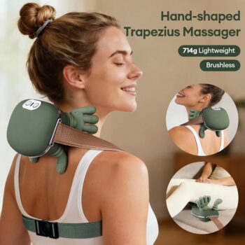 המומלץ מבין מוצרי הרפיה המסאזר האלחוטי 4D לצוואר ולכתפיים