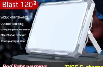 פנס LED נטען רב-תכליתי הפתרון המושלם לקמפינג ולחירום