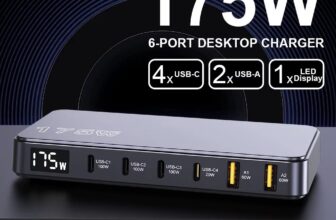 מדוע כדאי לשים לב למטען השולחני Ueetop 175W GaN השבוע