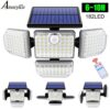 המלצה חמה תאורת LED סולארית עם חיישן תנועה - פתרון מקיף לבית ולגינה