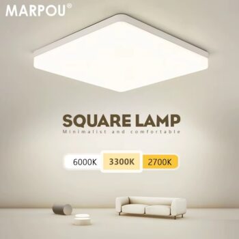 הכירו את תאורת תקרה LED חכמה MARPOU - לשדרוג עיצוב הבית שלכם