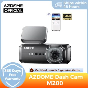 מצלמת דרך AZDOME M200 - הבחירה החכמה לכל נהג למתנה מאליאקספרס