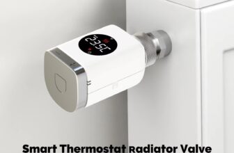 טרמוסטט חכם לחימום יעיל MOES Tuya Smart WifiZigBee Thermostatic Radiator Valve