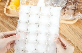 המלצה חמה מארז 100 שקיות קרח חד פעמיים בצורת רשת שחובה להכיר
