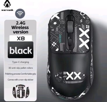 העכבר האלחוטי המושלם מאליאקספרס התחדש עם Warvank X8