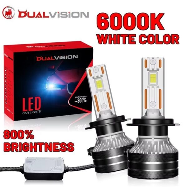 סקירה מעמיקה ומקיפה לנורות LED לרכב Dualvision H4
