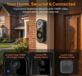 פעמון דלת חכם עם מצלמה 1080P ו-WiFi - הבחירה שכולם מדברים עליה