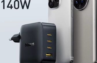 המטען שהולך לשנות את חווית הטעינה שלכם Baseus 140W GaN