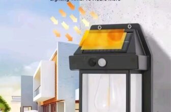 התאורה הסולארית שתהפוך כל חלל לחכם סקירה מקיפה על תאורת קיר סולארית עם חיישן תנועה