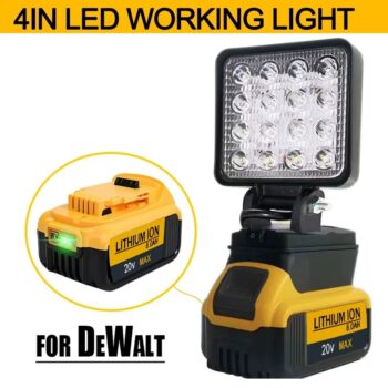 למה הפנס LED של Dewalt 18V הוא הבחירה המושלמת עבורך השבוע