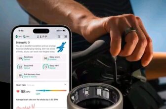הטבעת החכמה Amazfit Helio Ring הפתרון המתקדם לעקוב אחרי השינה וההתאוששות