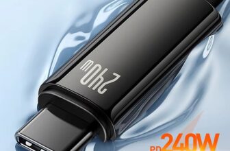 כבל USB-C מהיר 240W מבית Baseus - הבחירה המושלמת לטעינה עוצמתית