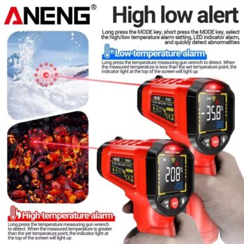 המלצה חמה מד החום התעשייתי החכם ANENG TH203 - כלי שחובה להכיר