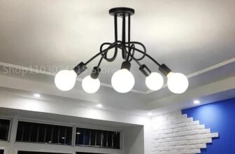 סקירה מעמיקה מנורת תקרה מודרנית בעיצוב ייחודי מדהים