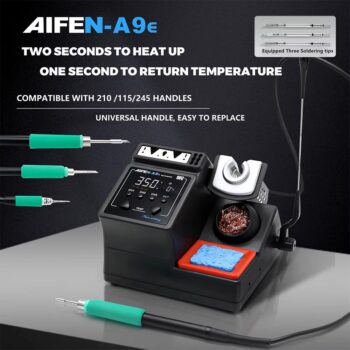 המלצה חמה על תחנת הלחמה AIFEN A9E חובה לאוהבי אלקטרוניקה