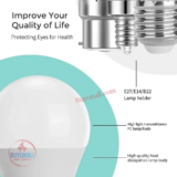 מארז של 10 מנורות LED במחיר הזוי