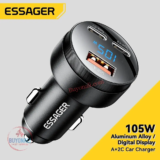 מטען מהיר לרכב של המותג ESSAGER בהספק של 105W