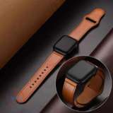 רצועה עור אמיתי יוקרתית לשעון APPLE WATCH
