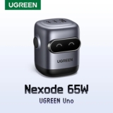 מטען UGREEN 65W GaN בעיצוב רובוט  טעינה מהירה עם סטייל