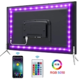 מוצר החובה לשדרוג האווירה הביתית פס תאורת LED חכם RGB מאליאקספרס