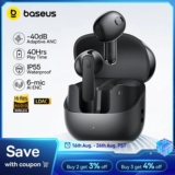 אוזניות Baseus Bass BS1 NC השדרוג המושלם לשמיעה איכותית