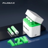 מטען סוללות חכם PUJIMAX AAAAA הטעינה הבטוחה והמהירה שאתם צריכים להכיר